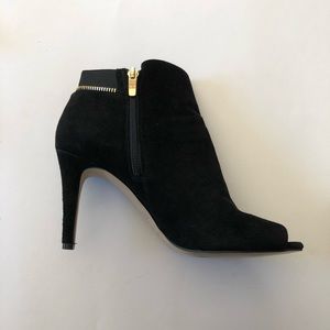 Marc Fisher Black Suede Booties